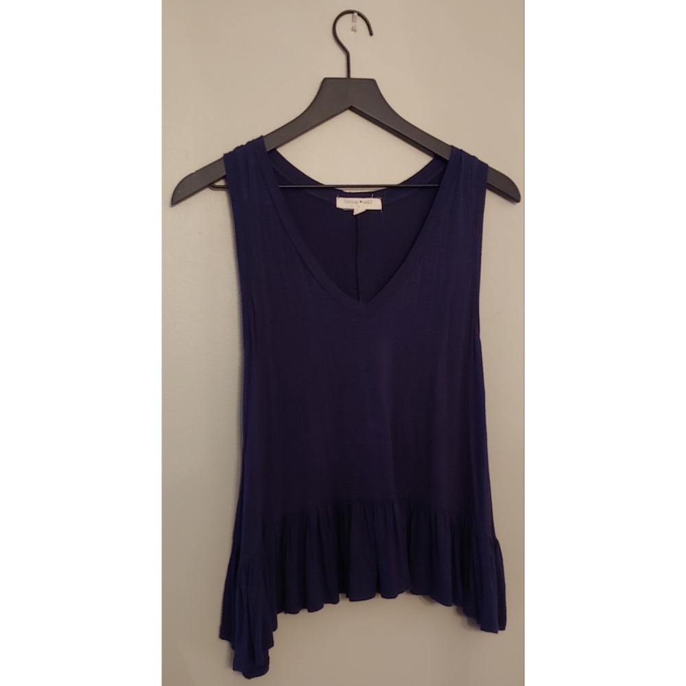Navy Blue Top